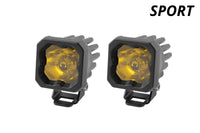 Diode Dynamics SSC1 Yellow Sport Standard LED Pod (Pair)