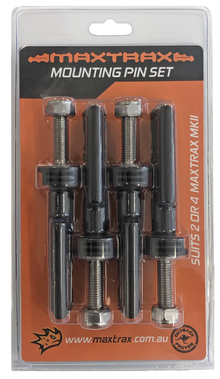 Maxtrax Mounting Pin Set - MKII Recovery Tracks