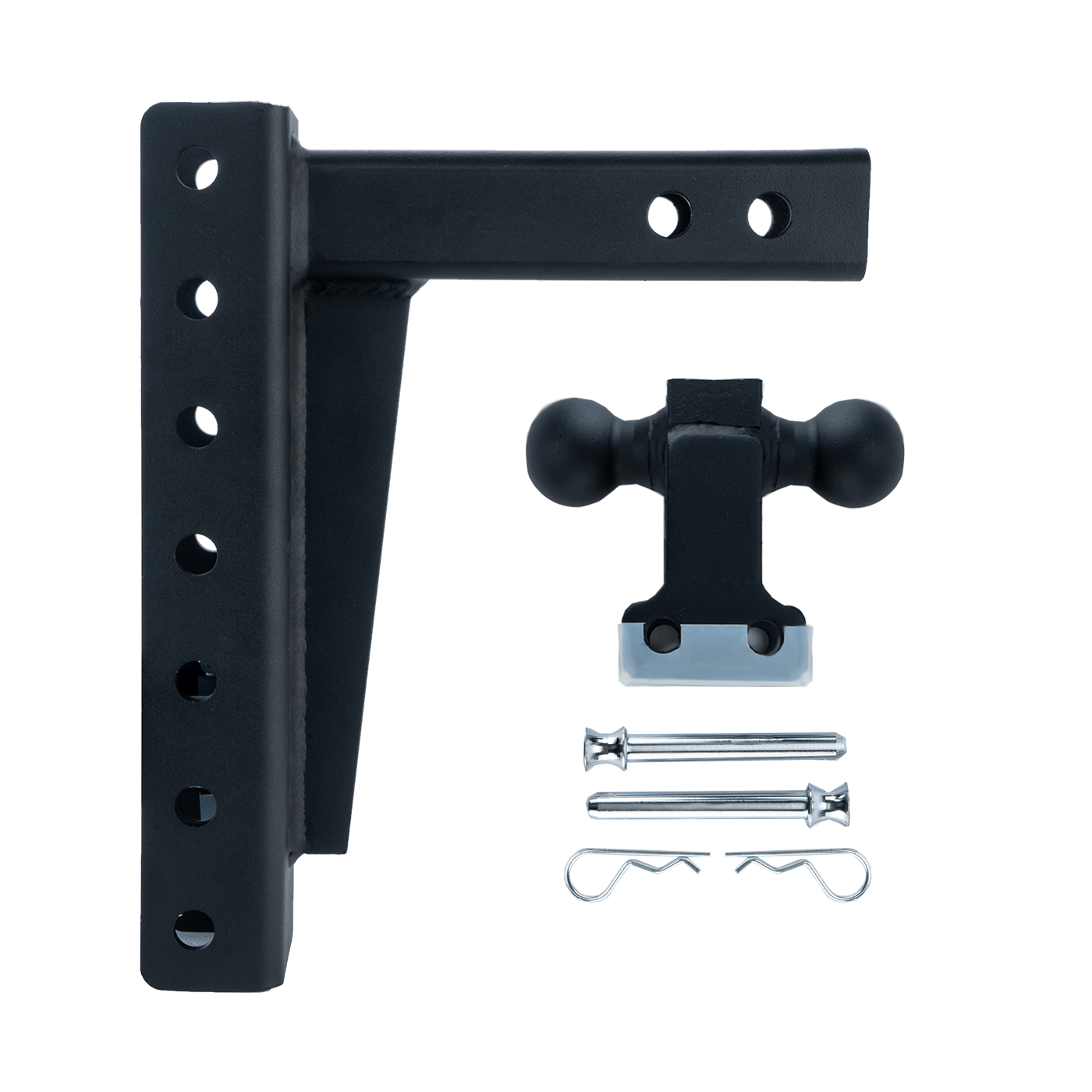 2.0" HEAVY DUTY 10" Adjustable  Trailer HITCH  openroad4wd.com   