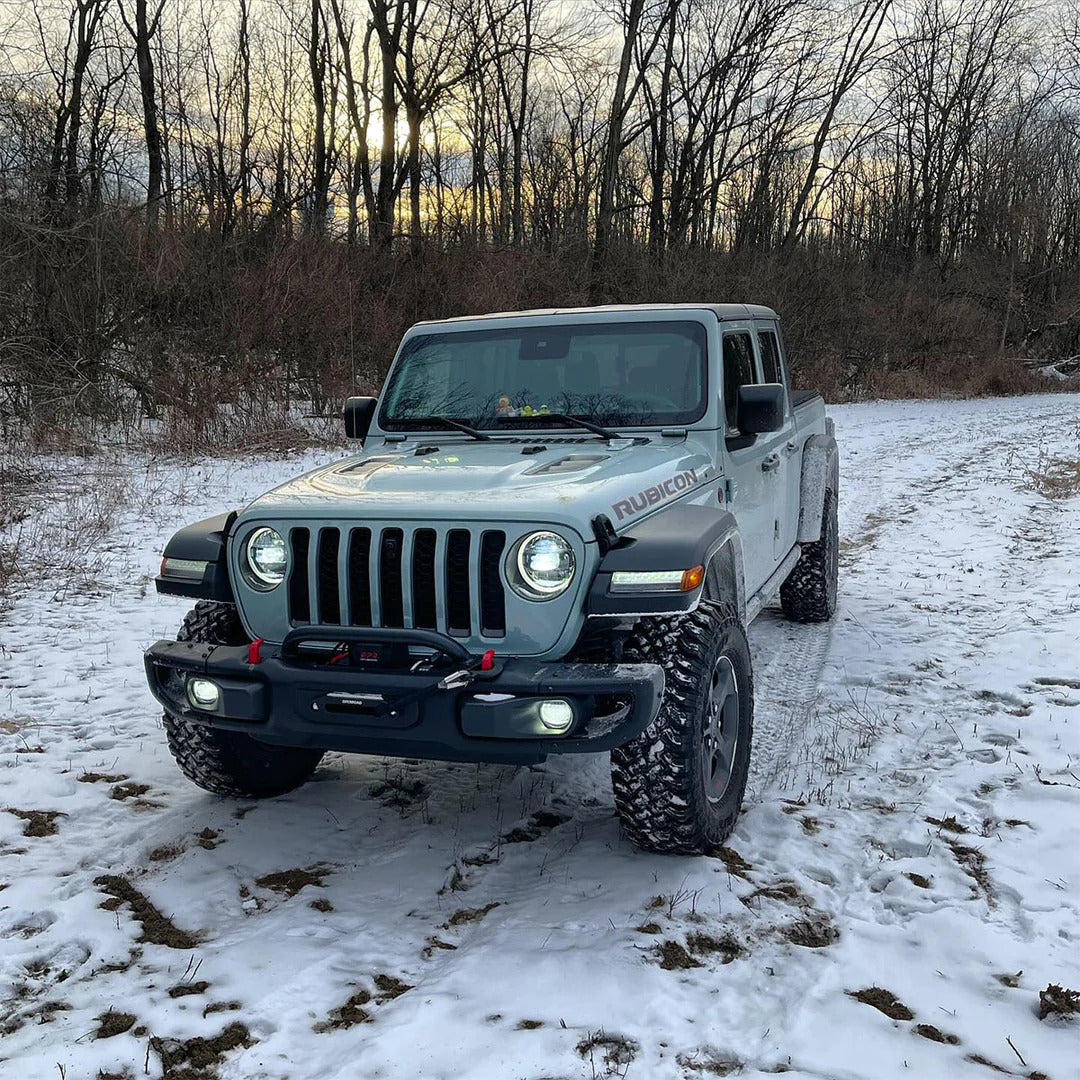 OPENROAD 13,000lbs Winch with Synthetic Rope and 2 Wireless Remotes -Panther Series 2S Plus