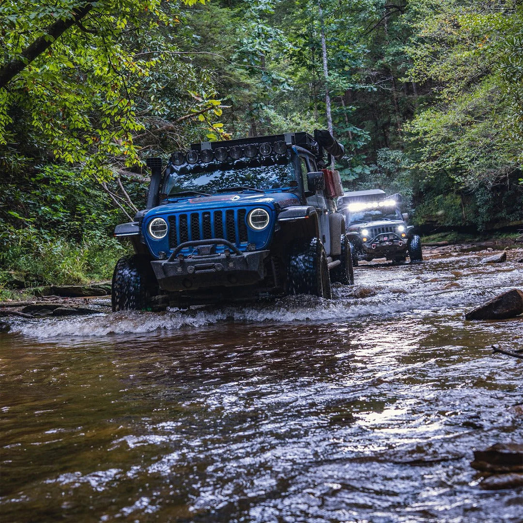 OPENROAD 13,000lbs Winch with Synthetic Rope and 2 Wireless Remotes -Panther Series 2S Plus